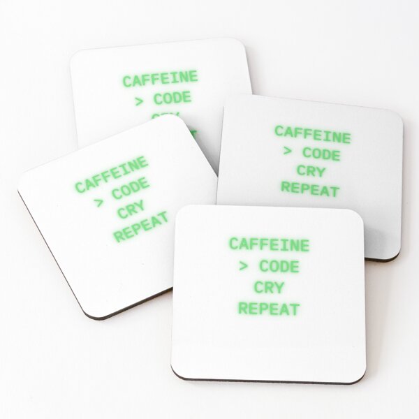 Item preview, Caffeine > Code > Cry > Repeat (STEM) designed and sold by The Campus Cart.