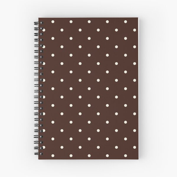 Item preview, Classic Brown and Light Beige Polka Dot Pattern – Retro Minimalist Style designed and sold by DaisyHouse.