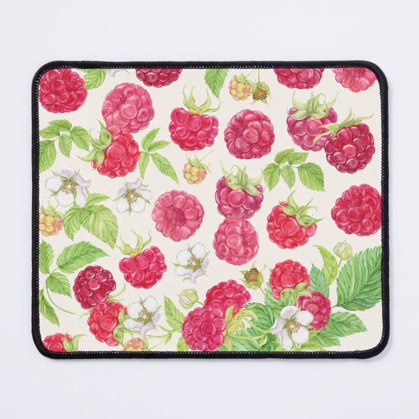 Item preview, Vintage Raspberry Watercolor Fruit Illustration designed and sold by Honominu.