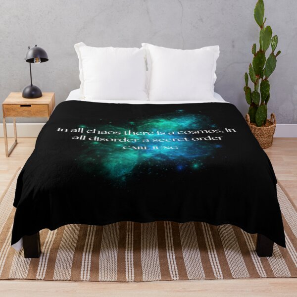 Item preview, Carl Jung Cosmos quote t-shirt designed and sold by XDivineTees.