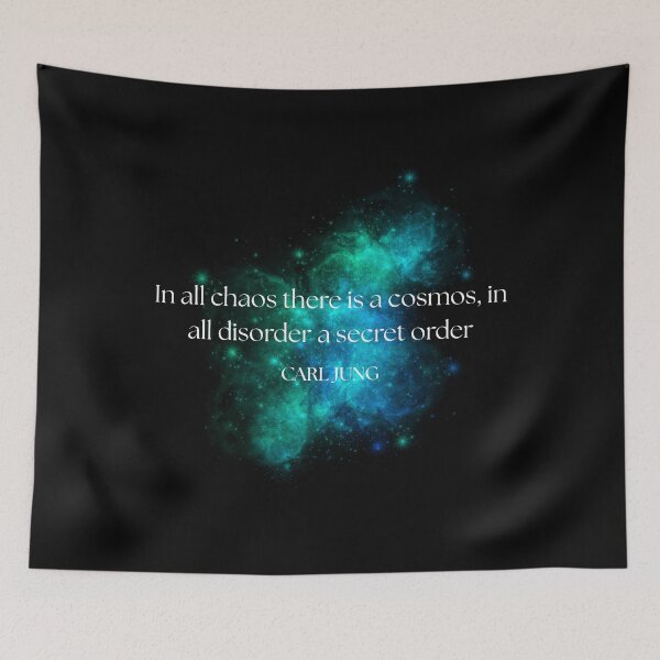Item preview, Carl Jung Cosmos quote t-shirt designed and sold by XDivineTees.