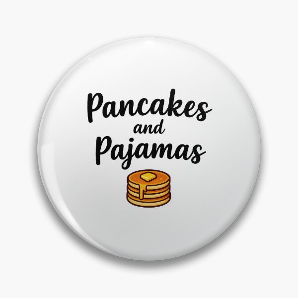 Item preview, Pancakes and Pajamas – Cute Cozy Morning Breakfast Vibes designed and sold by printsandco77.