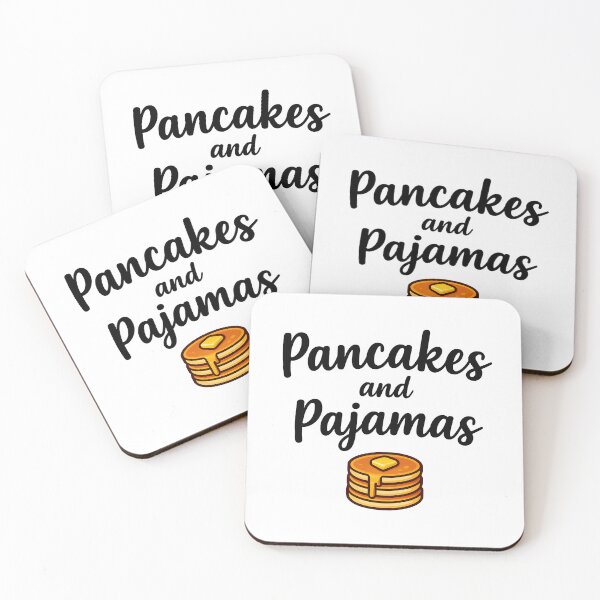 Item preview, Pancakes and Pajamas – Cute Cozy Morning Breakfast Vibes designed and sold by printsandco77.