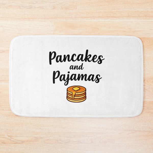 Item preview, Pancakes and Pajamas – Cute Cozy Morning Breakfast Vibes designed and sold by printsandco77.