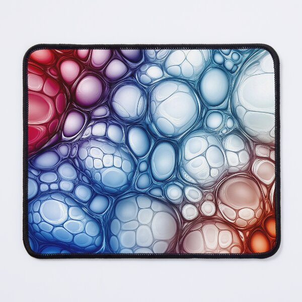 Item preview, Multicolor 3D Bubble Cell Art – Vibrant Organic Abstract Texture Design designed and sold by Art of Ngu.