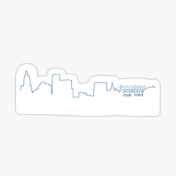 Item preview, Providence Skyline - URI designed and sold by hannah-r-creates.