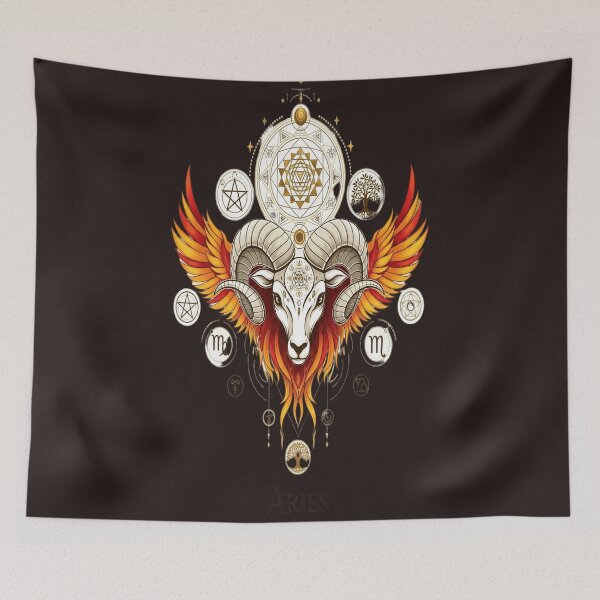 Item preview, Aries Sacred Power | Phoenix Zodiac Energy  designed and sold by NUR.