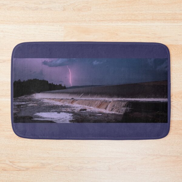 Item preview, Mackintosh Dam Spillway - Lightning Over Tullah, Winter Storm Tasmania  designed and sold by taspaul.