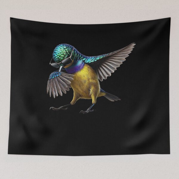 Item preview, Dabbing Sunbird Bird Watcher Lover Birding designed and sold by Kimberley King Art  King Art.