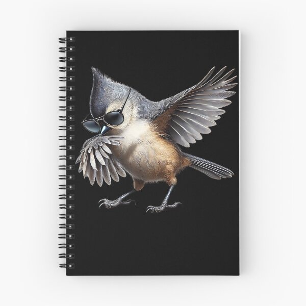 Item preview, Dabbing Tufted Titmouse Bird Watcher Lover Birding designed and sold by Kimberley King Art  King Art.