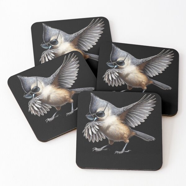 Item preview, Dabbing Tufted Titmouse Bird Watcher Lover Birding designed and sold by Kimberley King Art  King Art.