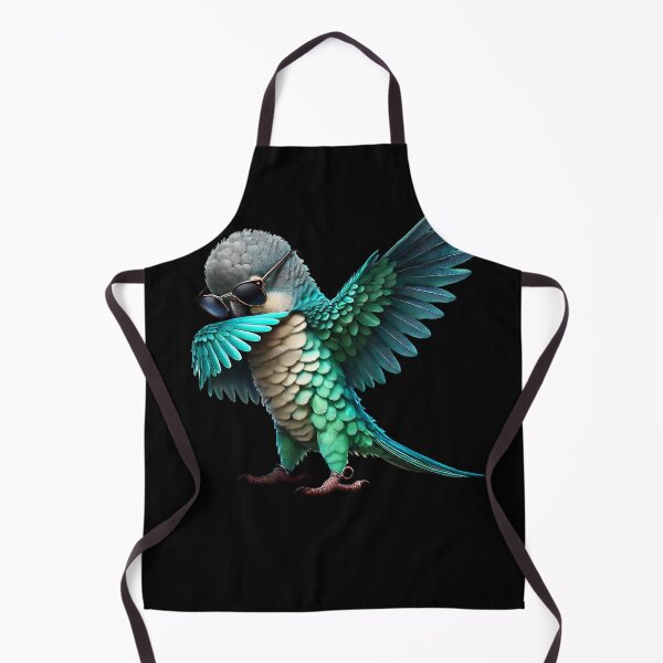 Item preview, Dabbing Turquoise Green Cheeked Conure Parrot Lover Birding designed and sold by Kimberley King Art  King Art.