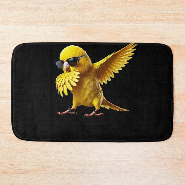 Item preview, Dabbing Yellow Parrotlet Parrot Lover Birding designed and sold by Kimberley King Art  King Art.