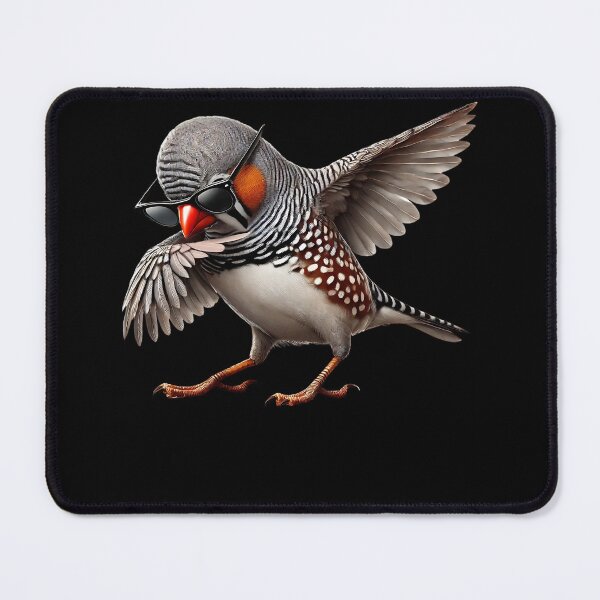 Item preview, Dabbing Zebra Finch Bird Watcher Lover Birding designed and sold by Kimberley King Art King Art.