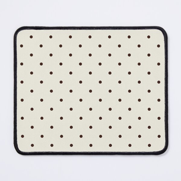 Item preview, Classic Brown and Light Beige Polka Dot Pattern – Retro Minimalist Style designed and sold by DaisyHouse.