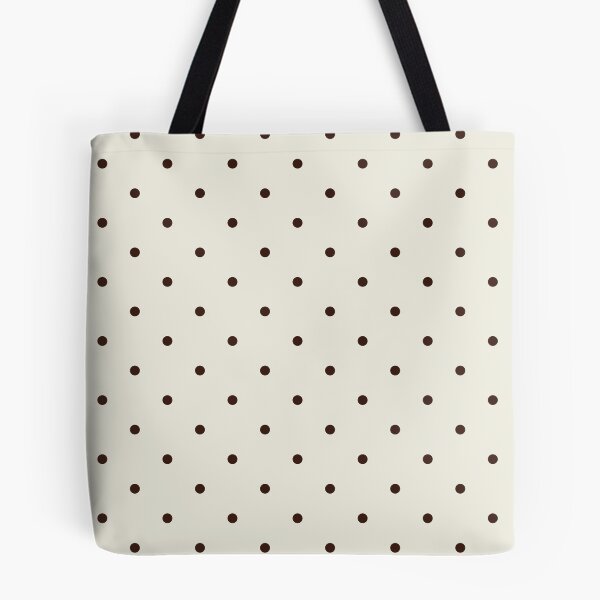 Item preview, Classic Brown and Light Beige Polka Dot Pattern – Retro Minimalist Style designed and sold by DaisyHouse.