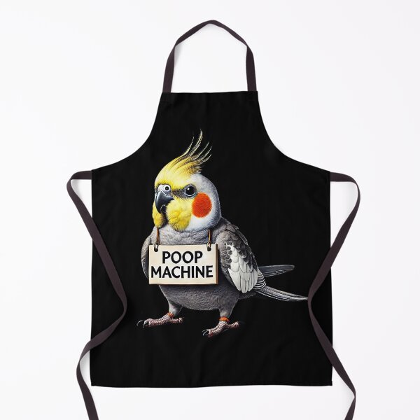 Item preview, Funny Poop Machine Cockatiel Parrot Lover Birding Meme designed and sold by Kimberley King Art King Art.