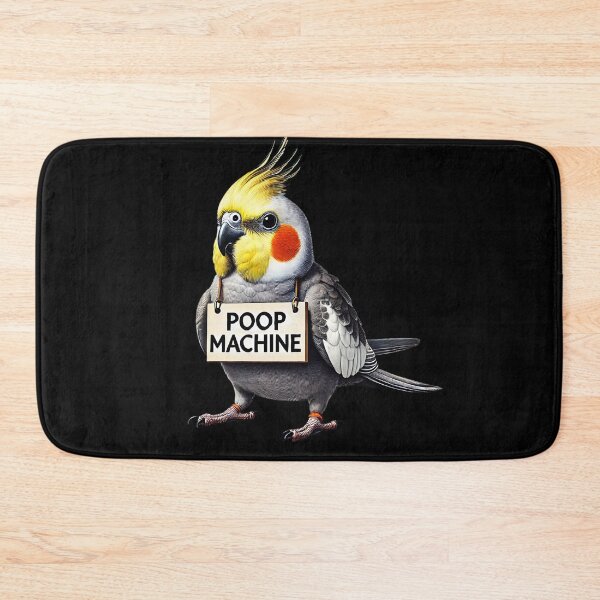 Item preview, Funny Poop Machine Cockatiel Parrot Lover Birding Meme designed and sold by Kimberley King Art  King Art.