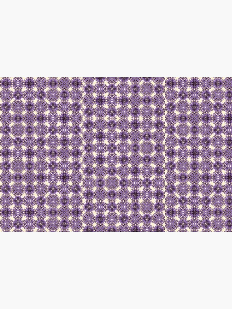 Thumbnail 6 of 6, Bath Mat, Jacaranda Kaleidoscope pattern designed and sold by RoydonRoadTees.