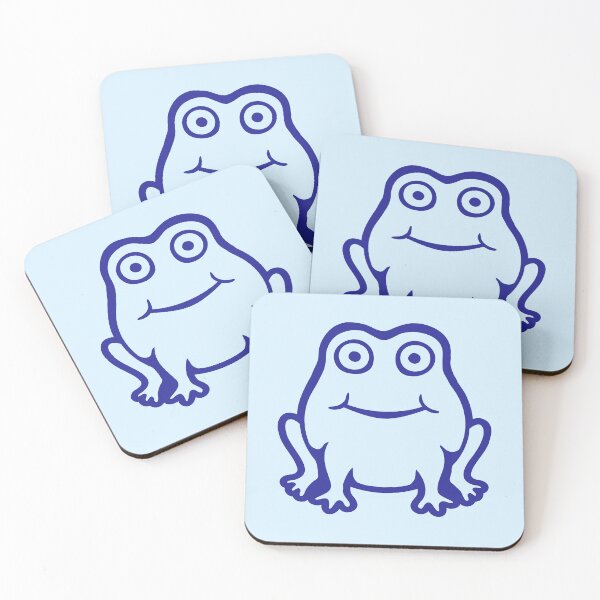 Item preview, Frog Toad Cute Little Happy Smile Funny Comic designed and sold by shirt-o-mat.