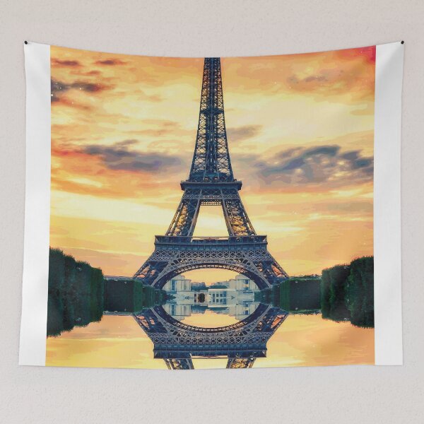 Artikelvorschau, EIFFEL SONNENUNTERGANG Pop Art entworfen und verkauft von Bruce ALMIGHTY Baker.