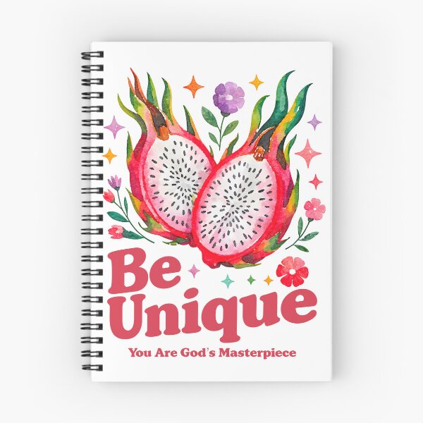 Item preview, Be unique. Be Unique Dragon Fruit Retro Christian Fruit Art designed and sold by Echala.