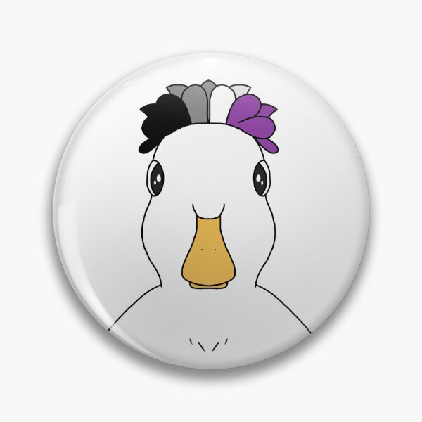 Item preview, flower crown silly goose | subtle asexual flag designed and sold by blouhour.