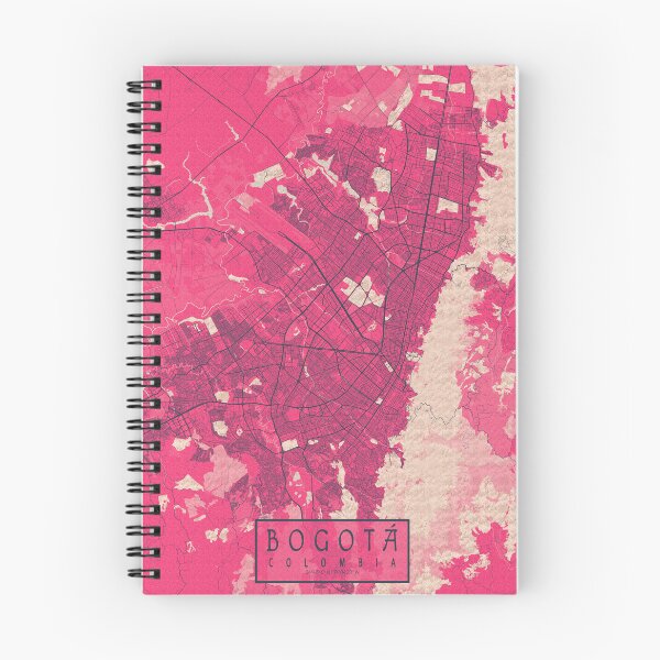 Item preview, Bogota City Map of Colombia - Blossom designed and sold by deMAP.