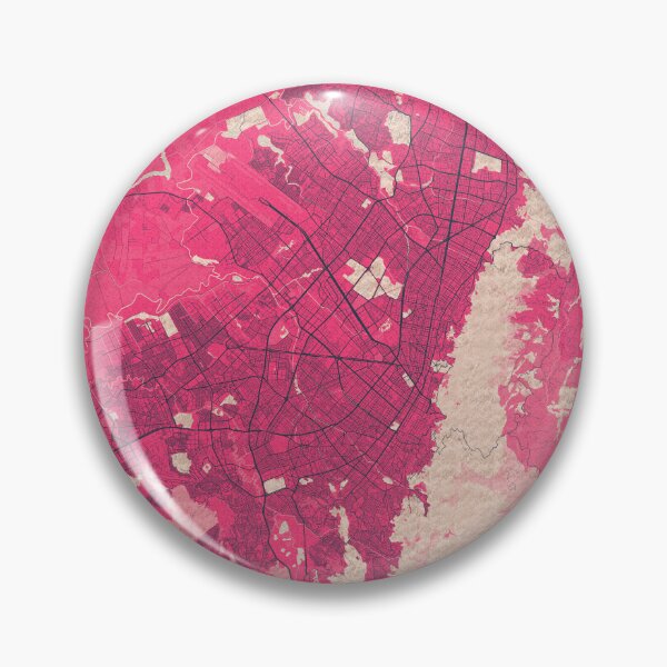 Item preview, Bogota City Map of Colombia - Blossom designed and sold by deMAP.