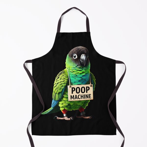 Item preview, Funny Poop Machine Nanday Conure Parrot Lover Birding Meme designed and sold by Kimberley King Art King Art.