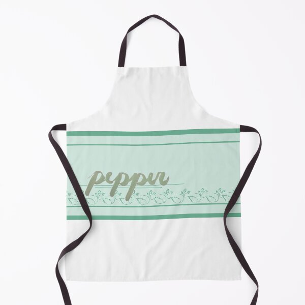 Item preview, Pepper Spice Label Green with Calligraphy designed and sold by abitofaromantic.