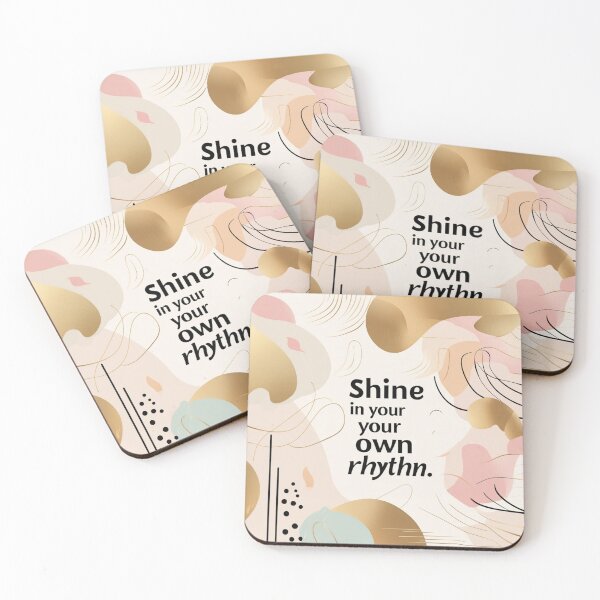 Item preview, Shine in Your Own Rhythm – Abstract Empowerment Design designed and sold by Irene Catchmind.