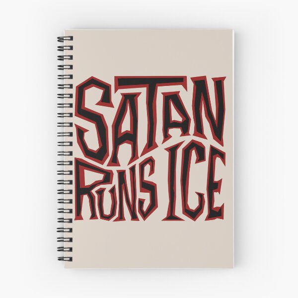Item preview, Satan Runs ICE Word Art designed and sold by Unhinged Heather.