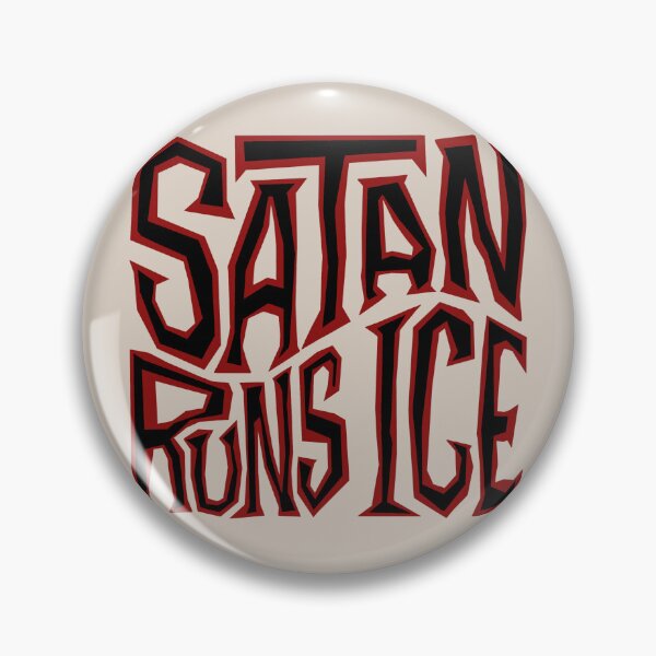 Item preview, Satan Runs ICE Word Art designed and sold by Unhinged Heather.