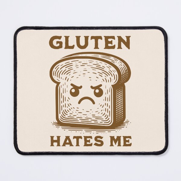 Item preview, Gluten Hates Me Gluten Allergy Bread designed and sold by KLArtzStore.