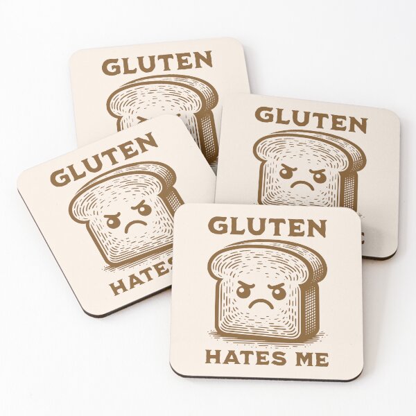 Item preview, Gluten Hates Me Gluten Allergy Bread designed and sold by KLArtzStore.