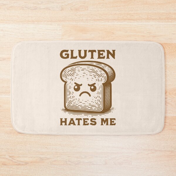 Item preview, Gluten Hates Me Gluten Allergy Bread designed and sold by KLArtzStore.