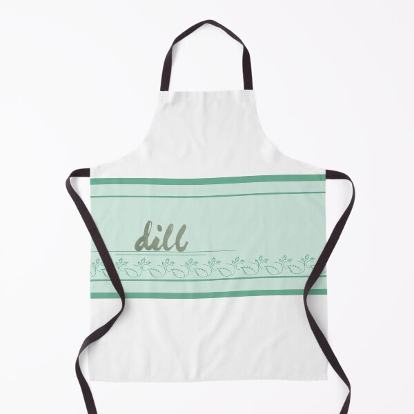 Item preview, Dill Spice Label Green with Caligraphy designed and sold by abitofaromantic.