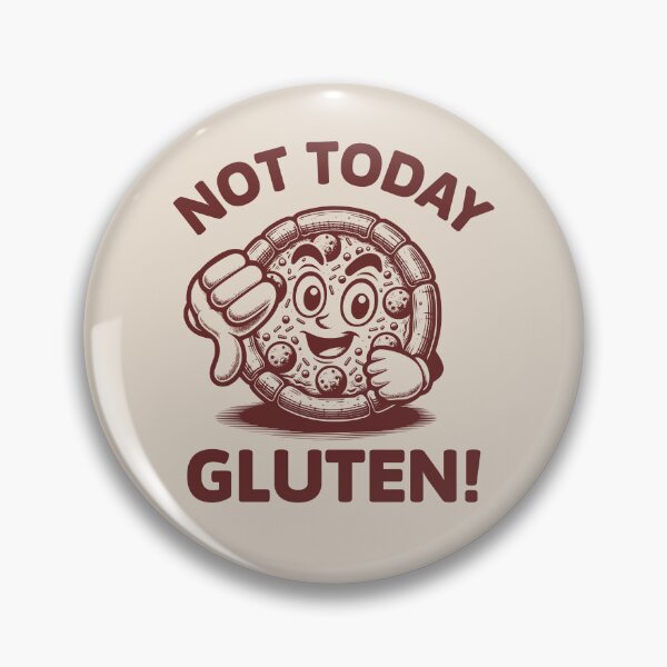Item preview, Not Today Gluten! Funny Pizza Gluten Intolerant Gluten Free Lifestyle designed and sold by KLArtzStore.
