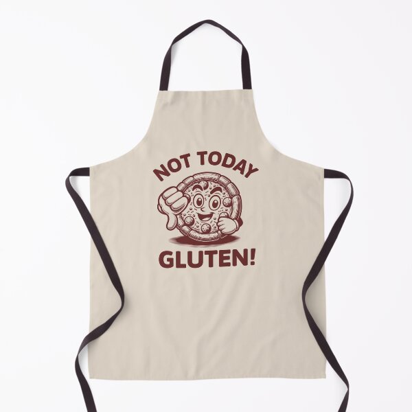 Item preview, Not Today Gluten! Funny Pizza Gluten Intolerant Gluten Free Lifestyle designed and sold by KLArtzStore.