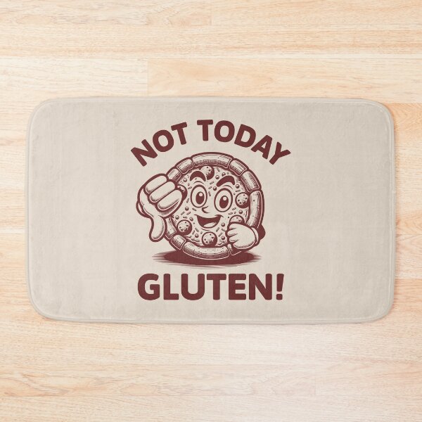 Item preview, Not Today Gluten! Funny Pizza Gluten Intolerant Gluten Free Lifestyle designed and sold by KLArtzStore.