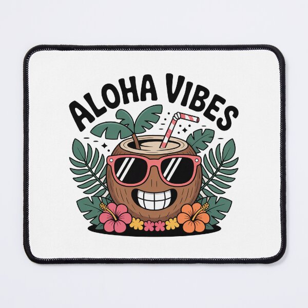 Item preview, Aloha Coconut Vibes – Tropical Summer Design designed and sold by MonkiFlipp.