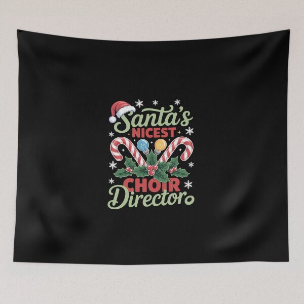Item preview, Santas Nicest Choir Director Christmas Naughty Nice designed and sold by KarstenNoanra.
