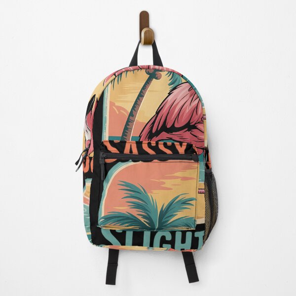 Item preview, Sassy Sunburned Beach Flamingo Vacation designed and sold by KarstenNoanra.