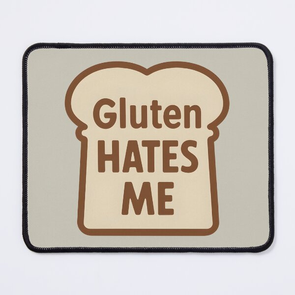 Item preview, Gluten Hates Me Gluten Intolerant Gluten Free Healthy Bread designed and sold by KLArtzStore.