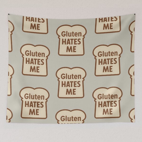 Item preview, Gluten Hates Me Gluten Intolerant Gluten Free Healthy Bread designed and sold by KLArtzStore.