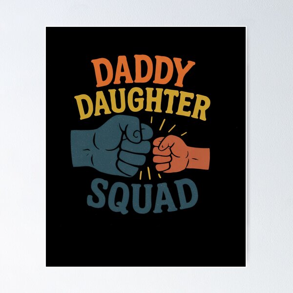 Item preview, Daddy Daughter Squad Matching Father Daughter Gear designed and sold by DynamicDesign.