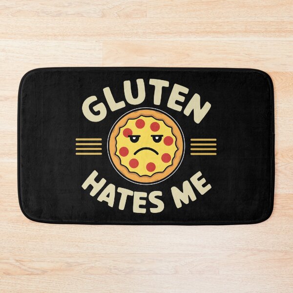 Item preview, Gluten Hates Me Gluten Intolerance Pizza designed and sold by KLArtzStore.