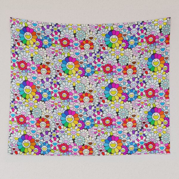 Item preview, Rainbow flowers smile designed and sold by Owen H Harmer.