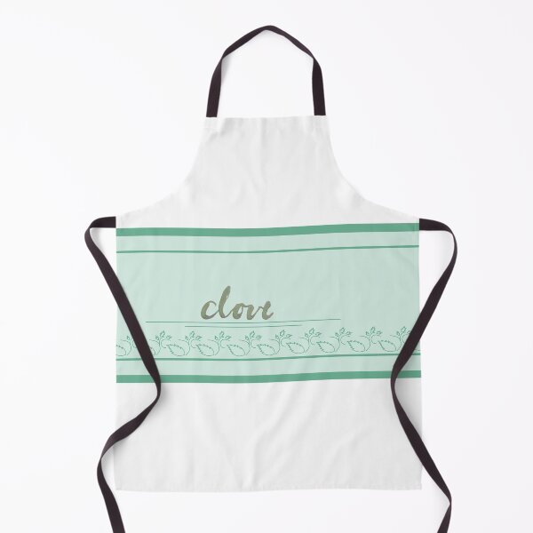 Item preview, Clove Spice Label Green with Calligraphy designed and sold by abitofaromantic.